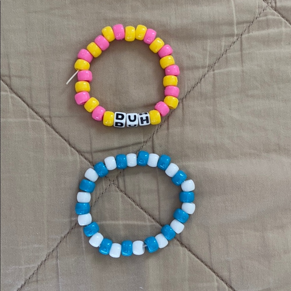 2 Beaded Bracelets!